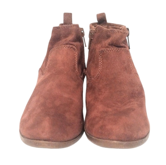 SO Women's Brown Suede Ankle Boots Size 6 - Picture 3 of 5